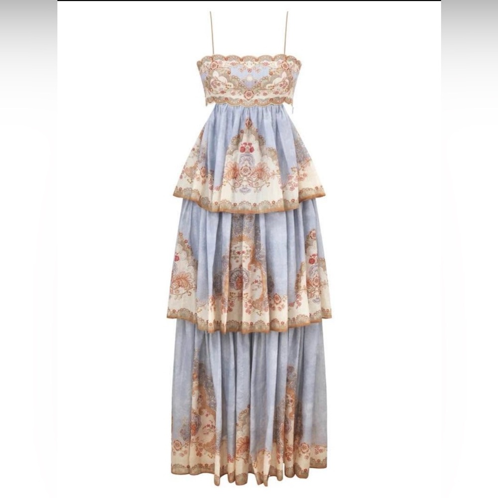 Sold - Zimmermann daylight tiered maxi dress size 0